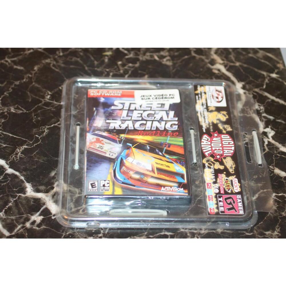Street Legal Racing Redline PC CD-ROM Activision Big Box Factory Sealed